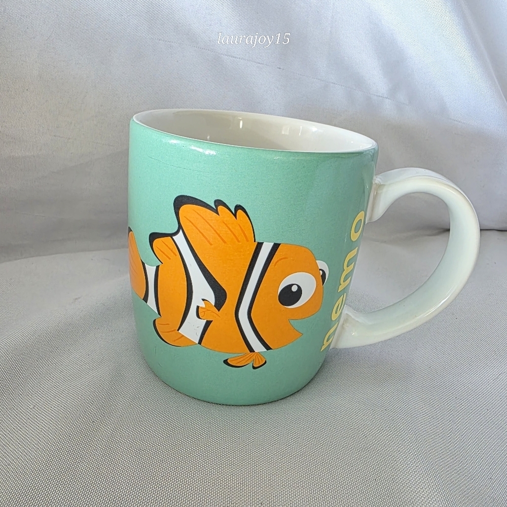 Disney Store Finding Nemo Coffee Mug Ceramic 4.25 Inch